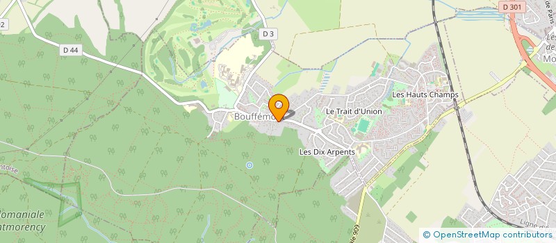 localisation de l'entreprise MADAME SEVERINE LESNE à BOUFFEMONT