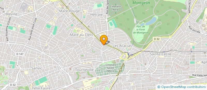 localisation de l'entreprise MADAME SEVERINE LEVAVASSEUR  LE HAVRE