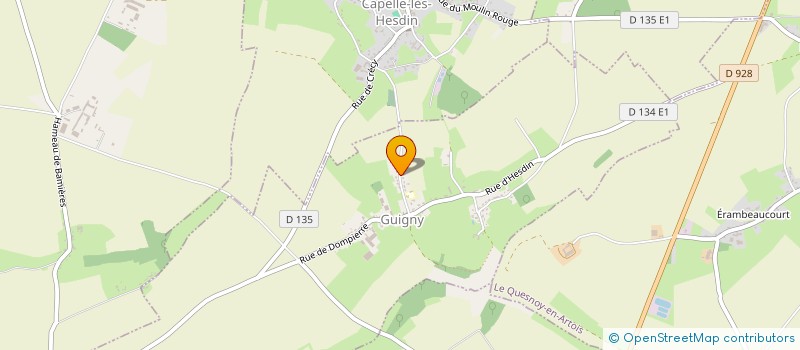 localisation de l'entreprise MADAME SEVERINE LEVRARD à GUIGNY