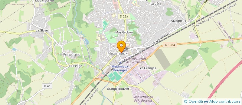 localisation de l'entreprise MADAME SEVERINE LIS à MEXIMIEUX