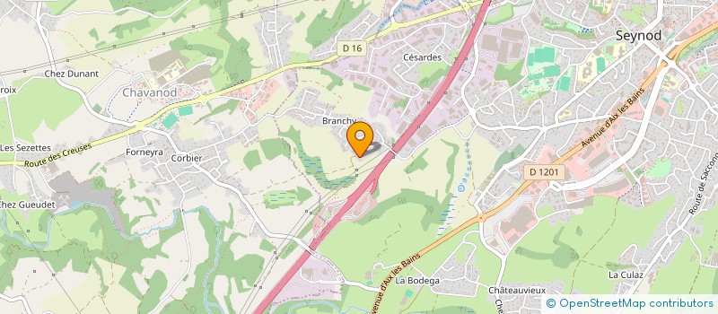 localisation de l'entreprise MADAME SEVERINE LITTOZ  ANNECY