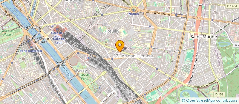 localisation de l'entreprise MADAME SEVERINE LOISY  PARIS