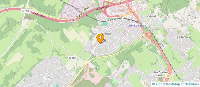 localisation de l'entreprise MADAME SEVERINE LORSON à ECOLE-VALENTIN