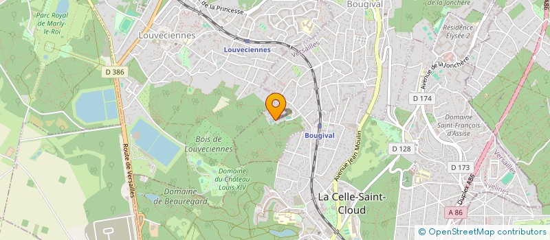 localisation de l'entreprise MADAME SEVERINE MABILLE à BOUGIVAL