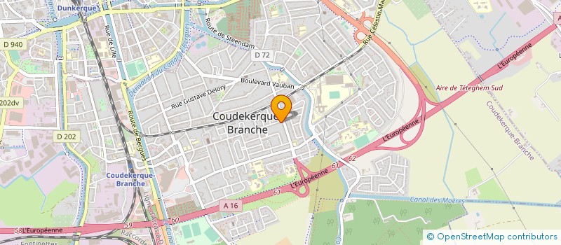 localisation de l'entreprise MADAME SEVERINE MAES à COUDEKERQUE-BRANCHE
