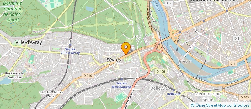 localisation de l'entreprise MADAME SEVERINE MAESTRI à SEVRES