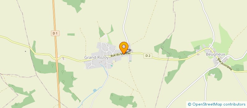 localisation de l'entreprise MADAME SEVERINE MAGENDIE  GRAND-ROZOY