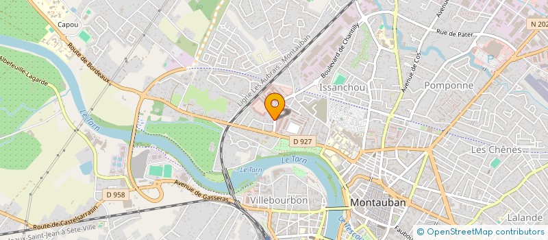 localisation de l'entreprise MADAME SEVERINE MAGNON  MONTAUBAN