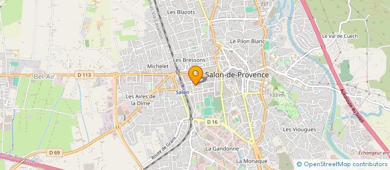 localisation de l'entreprise MADAME SEVERINE MAHU à SALON-DE-PROVENCE
