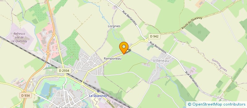 localisation de l'entreprise MADAME SEVERINE MAIGREZ à VILLEREAU
