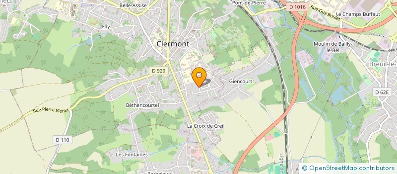 localisation de l'entreprise MADAME SEVERINE MAILLARD  MAIMBEVILLE