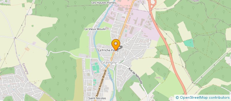 localisation de l'entreprise MADAME SEVERINE MALLEGOLL  EVREUX