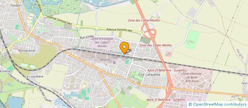 localisation de l'entreprise MADAME SEVERINE MANCEAU  AYTRE