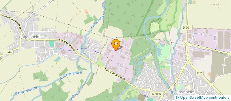 localisation de l'entreprise MADAME SEVERINE MANGEL  ENSISHEIM