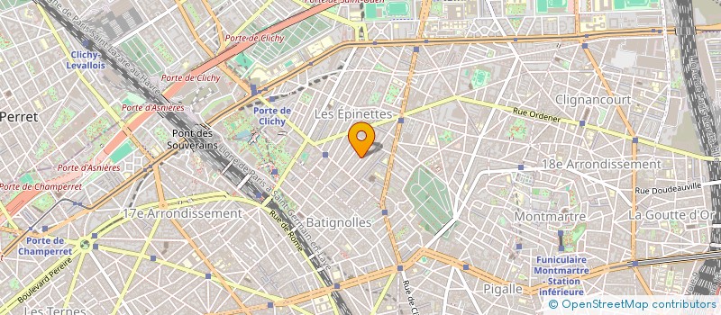 localisation de l'entreprise MADAME SEVERINE MANOUX  PARIS