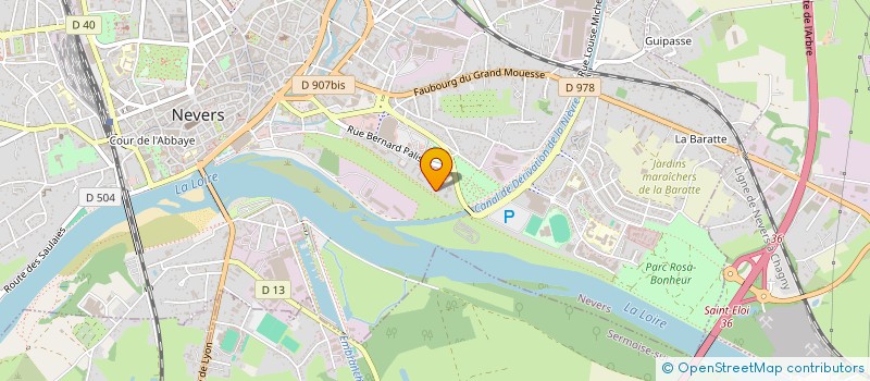 localisation de l'entreprise MADAME SEVERINE MARGOT  NEVERS