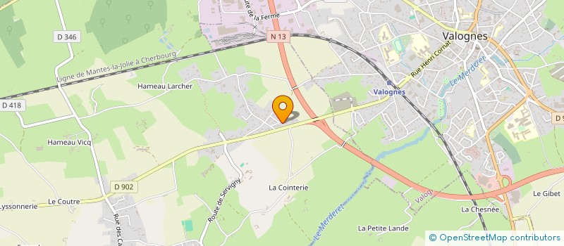 localisation de l'entreprise MADAME SEVERINE MARIE  YVETOT-BOCAGE