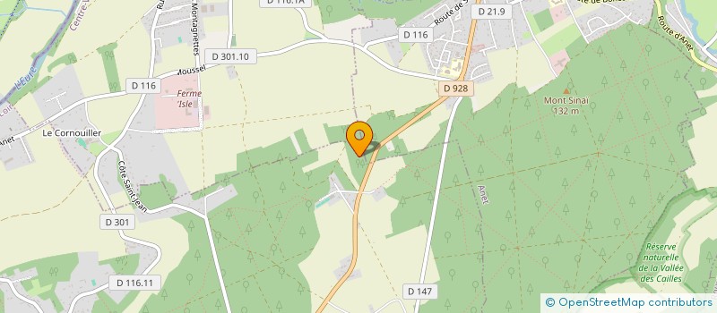 localisation de l'entreprise MADAME SEVERINE MARIONNET à SOREL-MOUSSEL