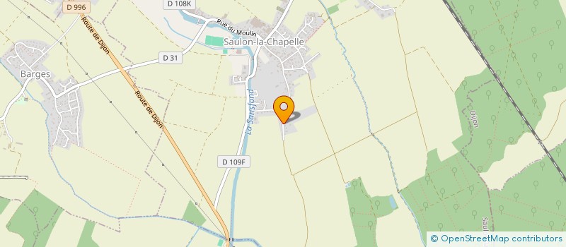 localisation de l'entreprise MADAME SEVERINE MAROTEL  SAULON-LA-CHAPELLE