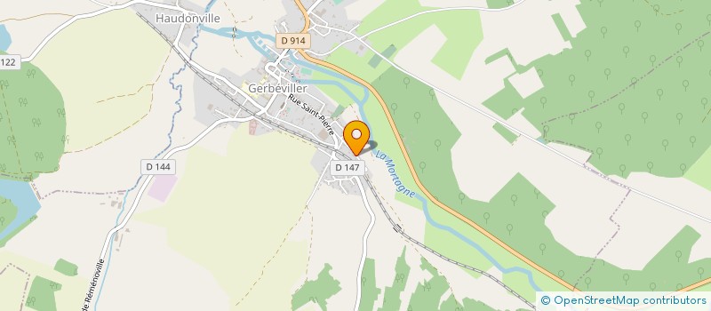 localisation de l'entreprise MADAME SEVERINE MARQUET  GERBEVILLER