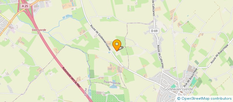 localisation de l'entreprise MADAME SEVERINE MASNEUF  STEENVOORDE