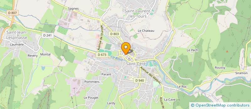 localisation de l'entreprise MADAME SEVERINE MATHIEU  AUTOIRE