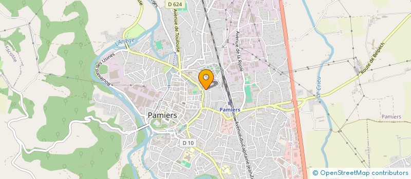 localisation de l'entreprise MADAME SEVERINE MATOSE à PAMIERS