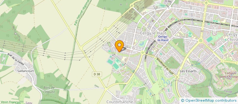 localisation de l'entreprise MADAME SEVERINE MAYEUR  COURDIMANCHE