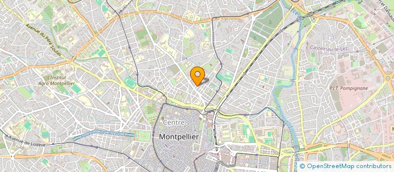 localisation de l'entreprise MADAME SEVERINE MEJANE  MONTPELLIER