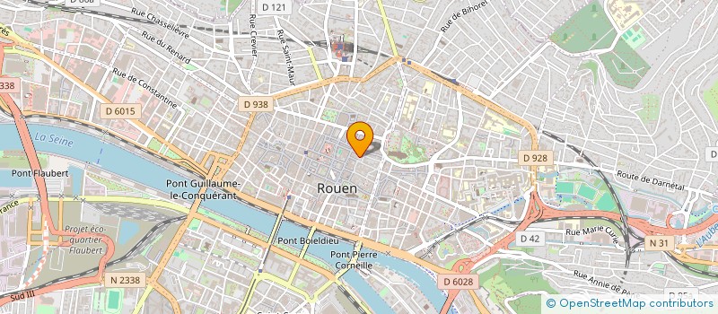 localisation de l'entreprise MADAME SEVERINE MENNETRIER  ROUEN