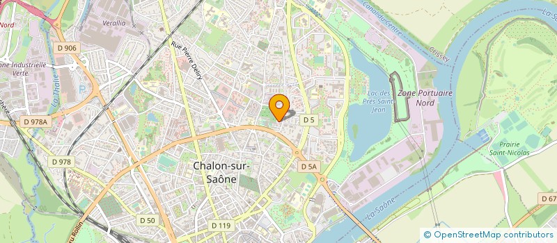 localisation de l'entreprise MADAME SEVERINE MERCIER à CHALON-SUR-SAONE