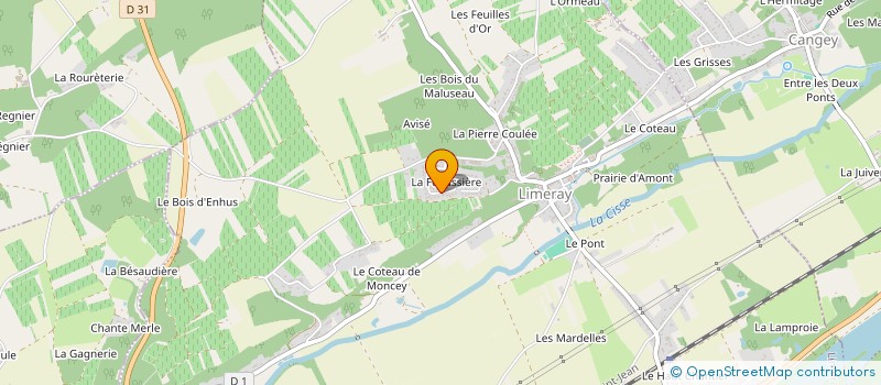 localisation de l'entreprise MADAME SEVERINE MERIGARD  LIMERAY