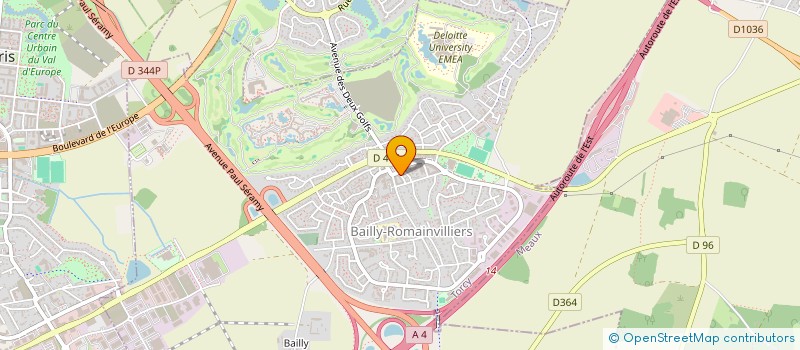 localisation de l'entreprise MADAME SEVERINE MEUNIER  LAGNY-SUR-MARNE