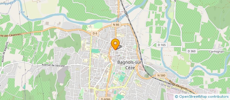 localisation de l'entreprise MADAME SEVERINE MEYSEN  CHUSCLAN