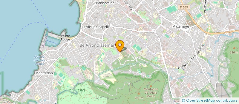 localisation de l'entreprise MADAME SEVERINE MICHEL  MARSEILLE