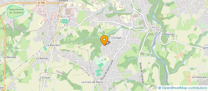 localisation de l'entreprise MADAME SEVERINE MICHENAUD  DINAN