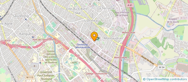 localisation de l'entreprise MADAME SEVERINE MIGNOT  MAUREVILLE