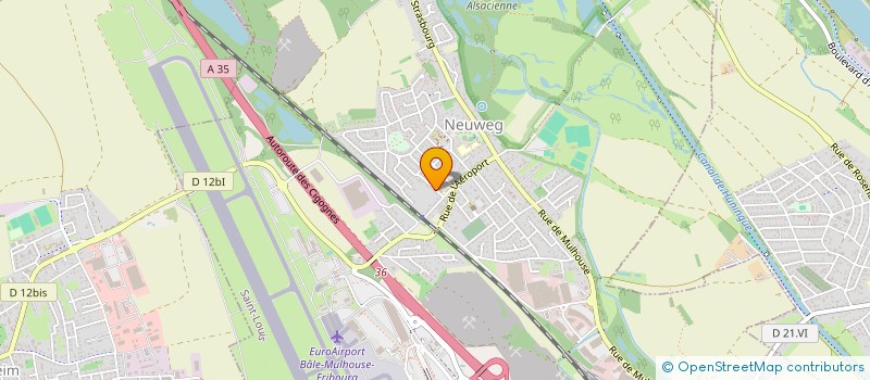 localisation de l'entreprise MADAME SEVERINE MILLION  SAINT-LOUIS