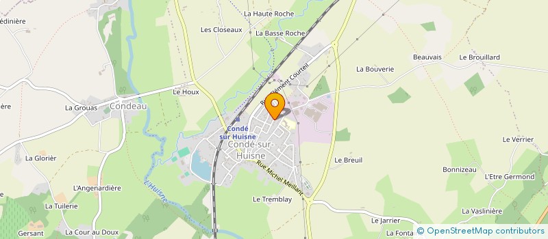 localisation de l'entreprise MADAME SEVERINE MILOCHE à SABLONS-SUR-HUISNE