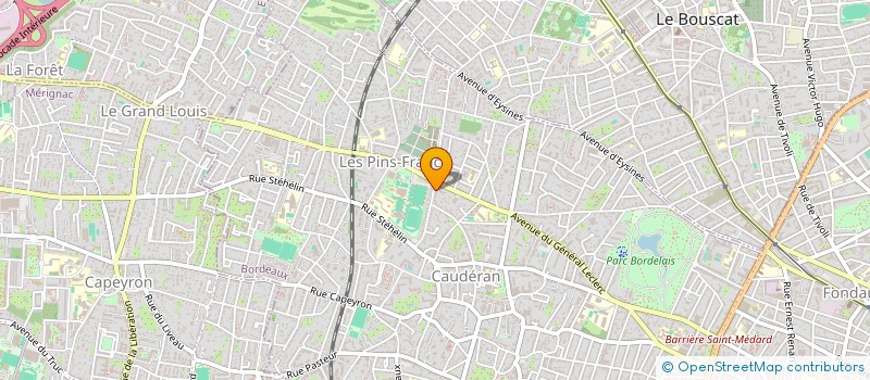 localisation de l'entreprise MADAME SEVERINE MOHR  BORDEAUX