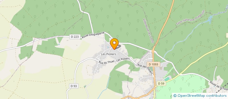 localisation de l'entreprise MADAME SEVERINE MOISSIER à VILLENEUVE-LES-CERFS