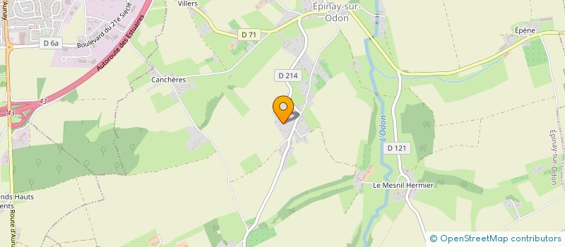 localisation de l'entreprise MADAME SEVERINE MONROCQ  EPINAY-SUR-ODON