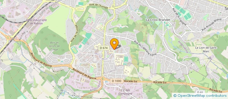 localisation de l'entreprise MADAME SEVERINE MOREAU à ANGOULEME