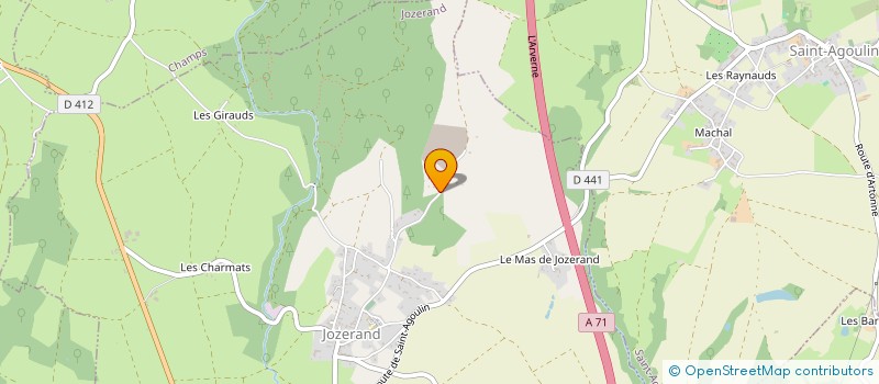 localisation de l'entreprise MADAME SEVERINE MOREL  COMBRONDE