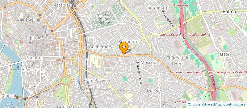 localisation de l'entreprise MADAME SEVERINE MORENO à TOULOUSE