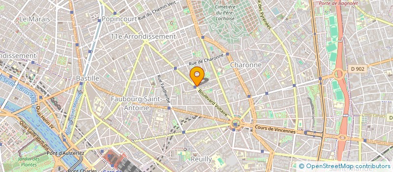 localisation de l'entreprise MADAME SEVERINE MOUCHET  PARIS