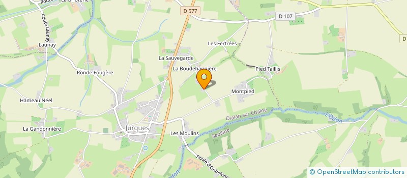 localisation de l'entreprise MADAME SEVERINE MOUSSET  DIALAN SUR CHAINE