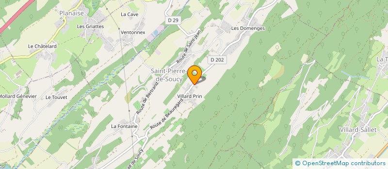 localisation de l'entreprise MADAME SEVERINE MOUTHE  SAINT-PIERRE-DE-SOUCY