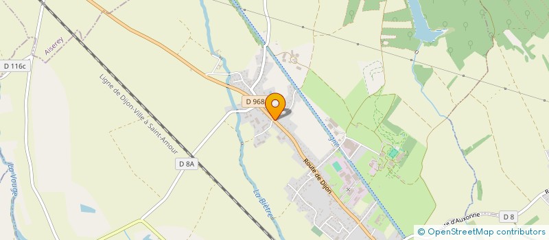 localisation de l'entreprise MADAME SEVERINE MUGNERET  BRAZEY-EN-PLAINE