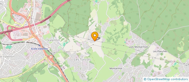 localisation de l'entreprise MADAME SEVERINE NANN  BESANCON